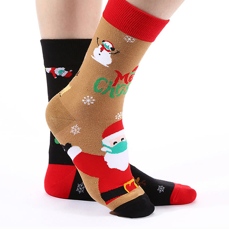 Funny Odd Quarter Socks(4 Pairs) - image 2