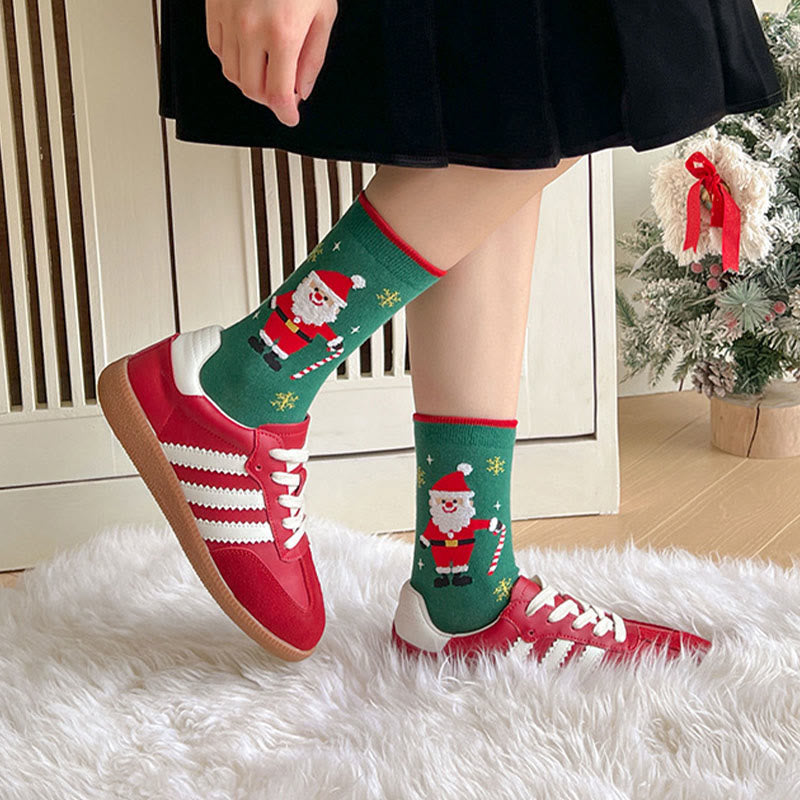 Creative Cartoon Quarter Socks(4 Pairs) - image 2