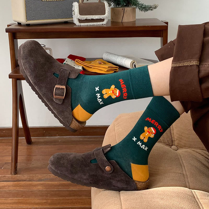 Red Christmas Quarter Socks(4 Pairs) - image 7