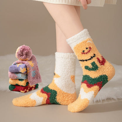 Non Shedding Coral Fleece Slipper Socks - image 8