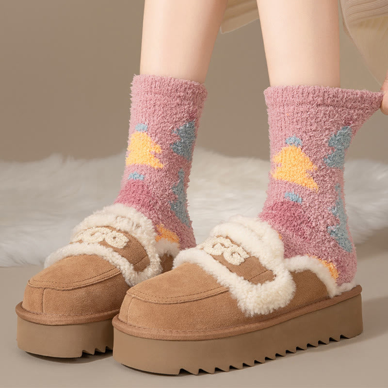 Non Shedding Coral Fleece Slipper Socks - image 7