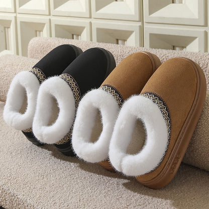 Plus Size Soft Suede Slippers - image 8