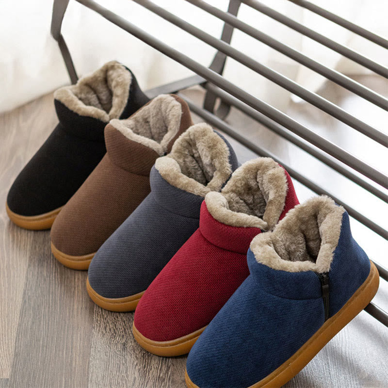 Plus Size Soft Zipper Slippers - image 6