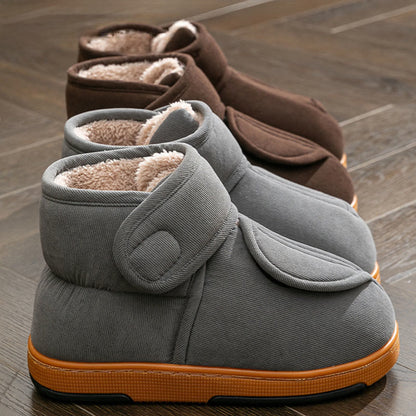 Plus Size Wind Blocking Winter Slippers - image 5