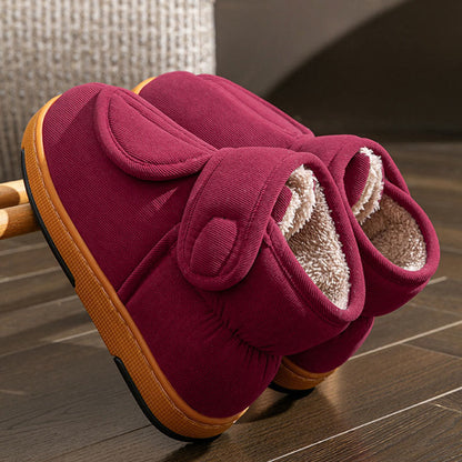 Plus Size Wind Blocking Winter Slippers - image 6