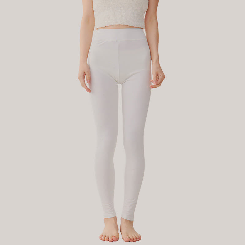 Plus Size Durable Soft Base Layer Pant - Beige - 3XL - image 3