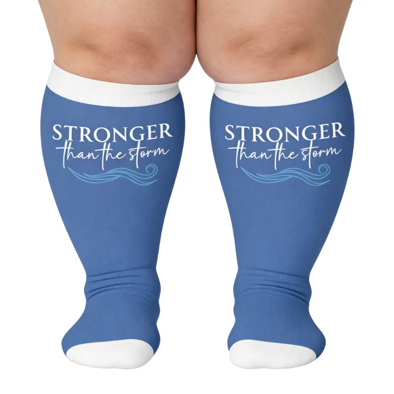 Plus Size Christian Faith Compression Socks - image 4