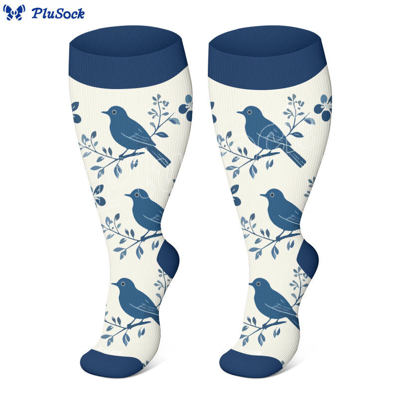 Plus Size Praise Jesus Compression Socks(3 Pairs) - image 5