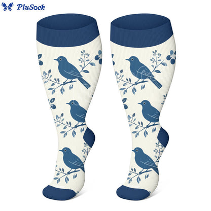 Plus Size Praise Jesus Compression Socks(3 Pairs) - image 5