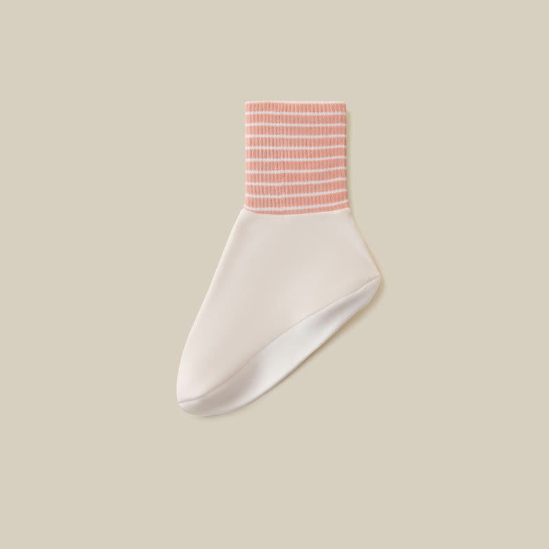 Mugwort Oil Seamless Sleep Socks(4 Pairs) - Pink - EU36-43(US3-9) - image 13