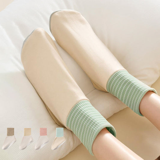 Plus Size Mugwort Oil Bedtime Quarter Socks - image 0