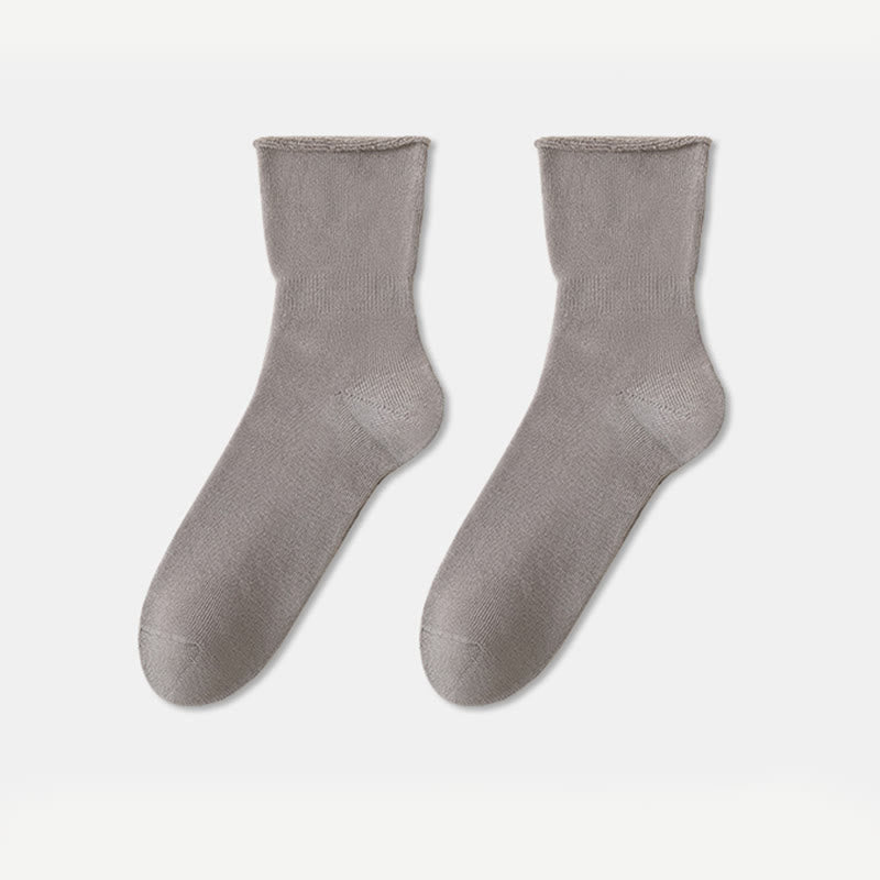 Skin Friendly Sleep Socks(2 Pairs) - Grey - EU36-45(US3-11) - image 17