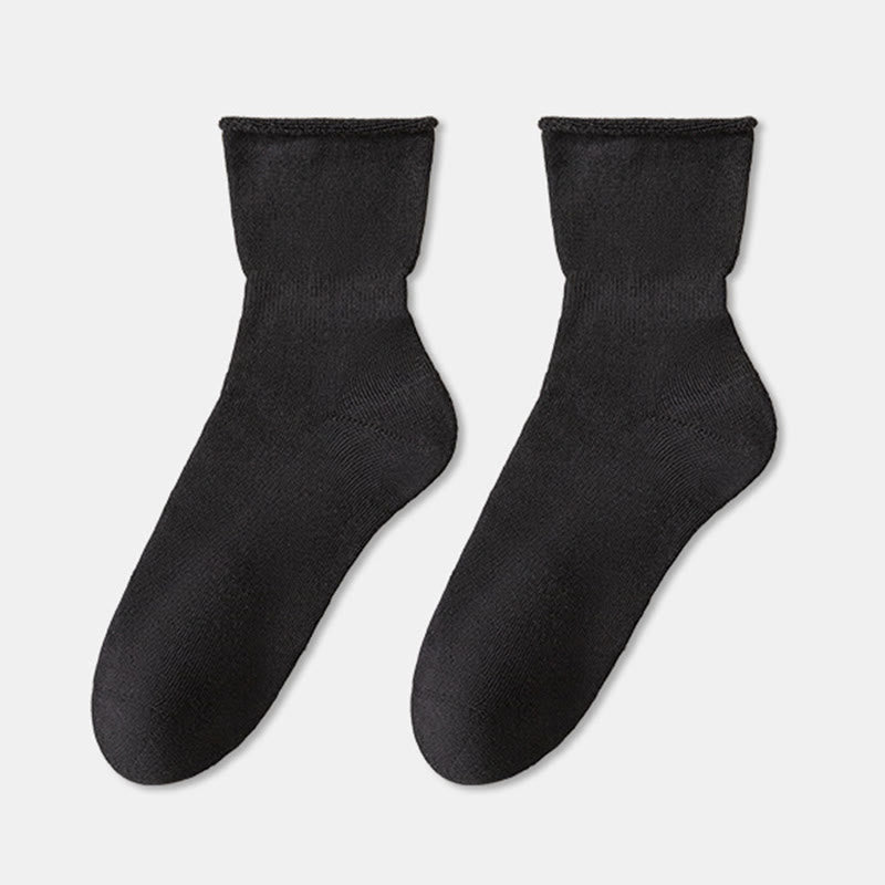Skin Friendly Sleep Socks(2 Pairs) - Black - EU36-45(US3-11) - image 15