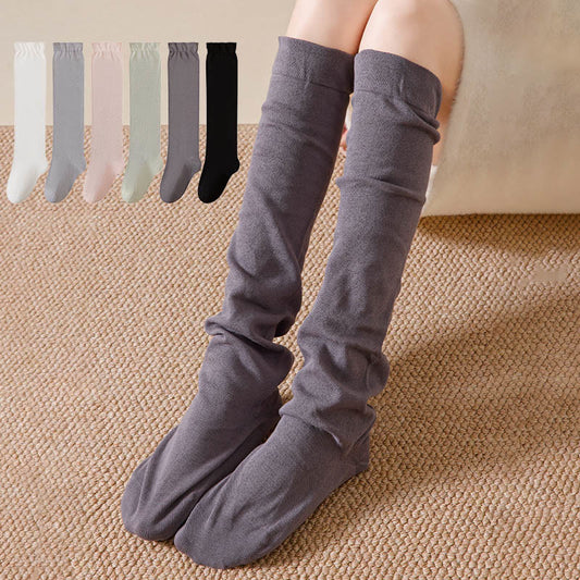 Breathable Soft Knee High Sleep Socks(3 Pairs) - image 0