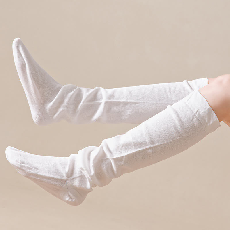 Breathable Soft Knee High Sleep Socks(3 Pairs) - image 6