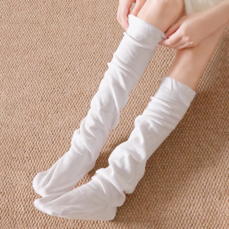 Breathable Soft Knee High Sleep Socks(3 Pairs) - image 4