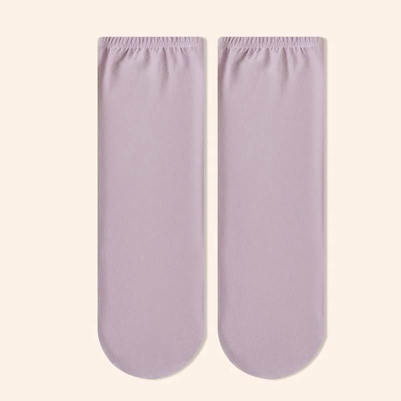 Soft Warm Sleep Socks - Purple - EU36-40(US3-7) - image 5