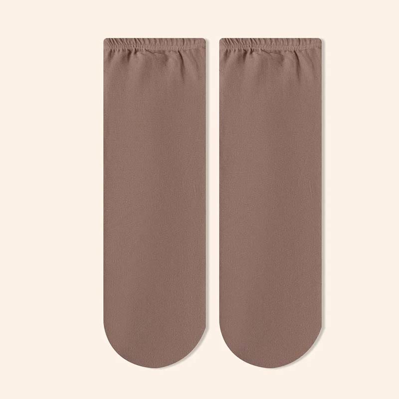 Soft Warm Sleep Socks - Coffee - EU36-40(US3-7) - image 6