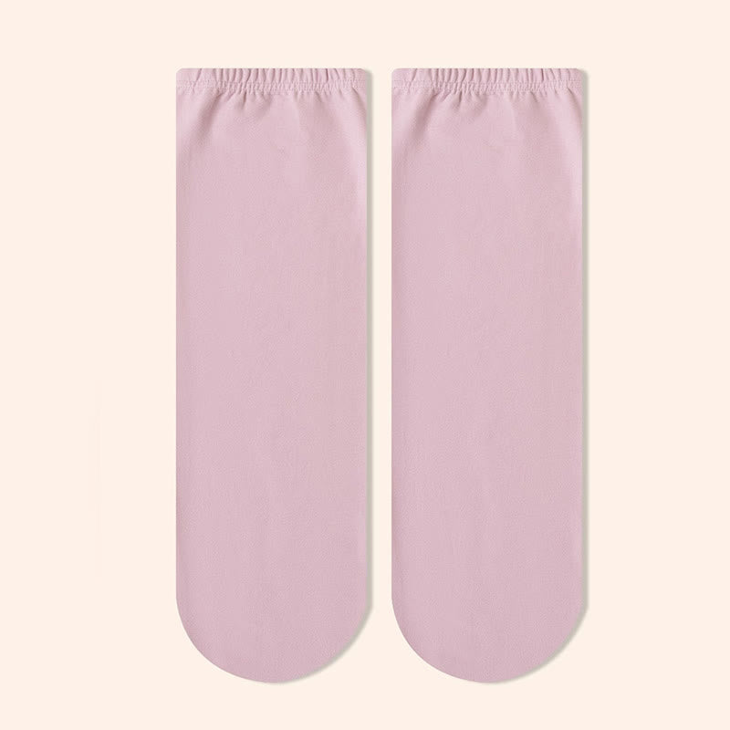 Cozy Knee High Sleep Socks - Pink - EU36-40(US3-7) - image 3