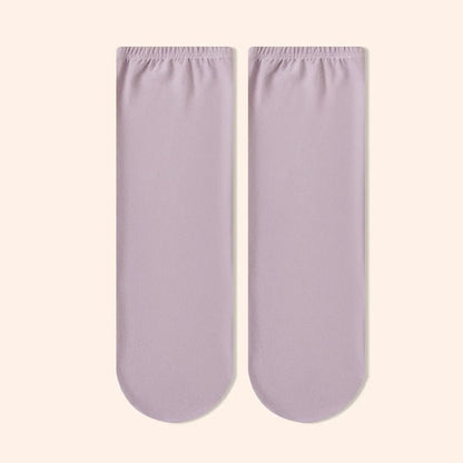 Cozy Knee High Sleep Socks - Purple - EU36-40(US3-7) - image 5