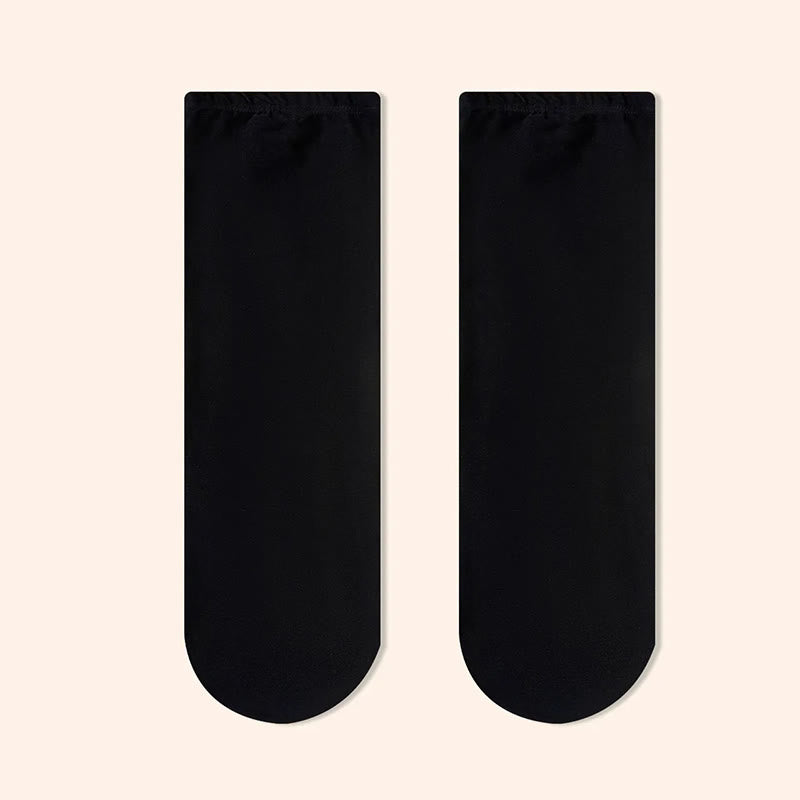 Cozy Knee High Sleep Socks - Black - EU36-40(US3-7) - image 4