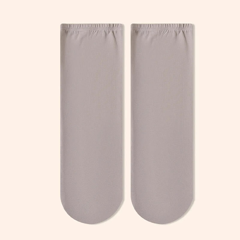 Cozy Knee High Sleep Socks - Khaki - EU36-40(US3-7) - image 6