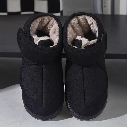 Plus Size Comfort Stability Slippers - Black - EU46-47(US11-12) - image 6