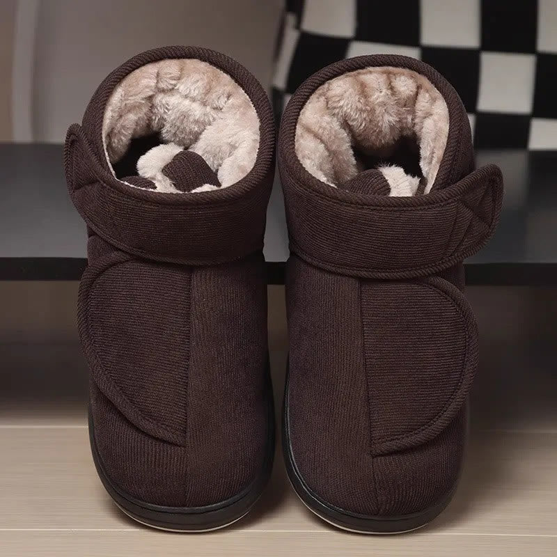 Plus Size Comfort Stability Slippers - Brown - EU46-47(US11-12) - image 9