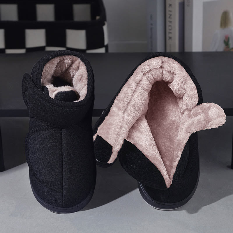 Plus Size Floral Print Slippers - image 6