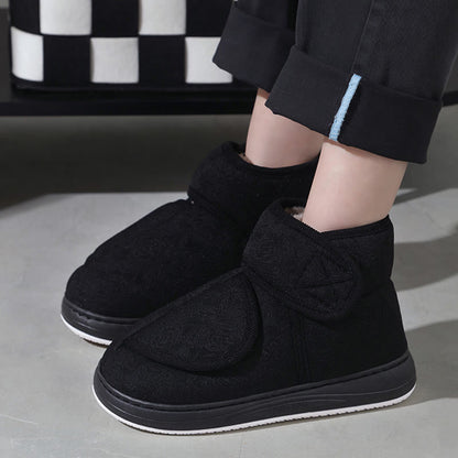 Plus Size Floral Print Slippers - image 3