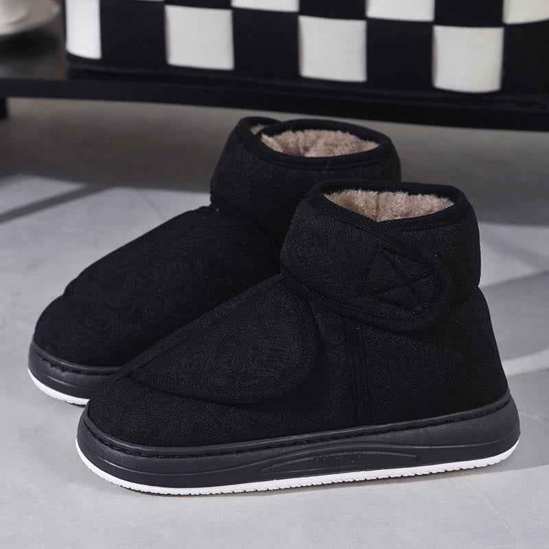 Plus Size Floral Print Slippers - image 8