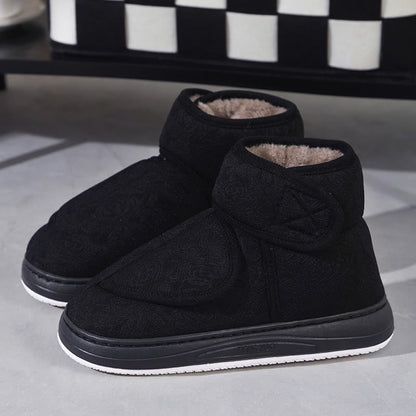 Plus Size Floral Print Slippers - image 8