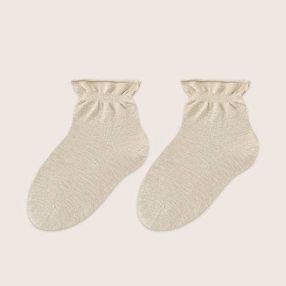 All Night Comfort Sleep Socks(5 Pairs) - Apricot - EU36-39(US3-6) - image 12