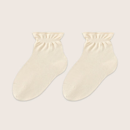 All Night Comfort Sleep Socks(5 Pairs) - Beige - EU36-39(US3-6) - image 14