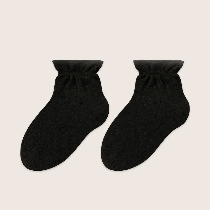 All Night Comfort Sleep Socks(5 Pairs) - Black - EU36-39(US3-6) - image 16