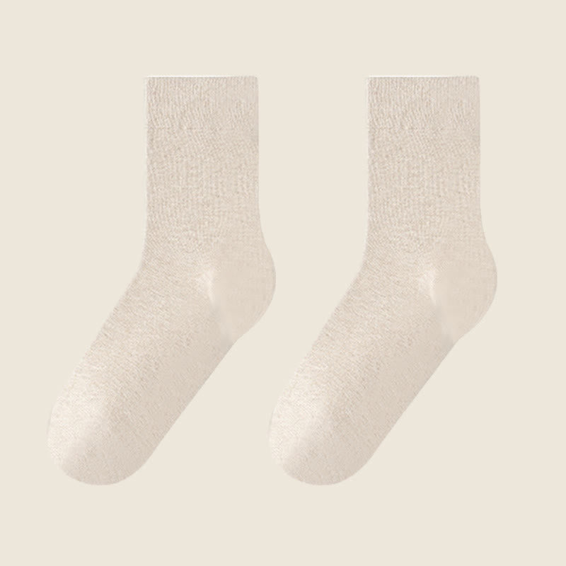 Soft Essential Oils Gel Heel Care Sleep Socks(3 Pairs) - Apricot - EU38-44(US5-10) - image 7