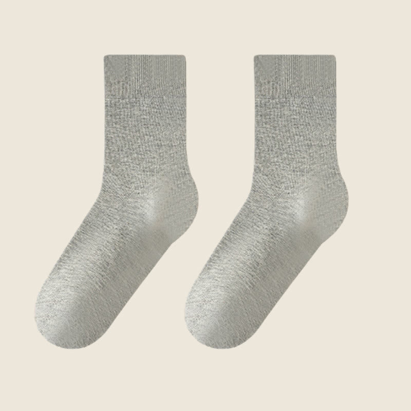 Soft Essential Oils Gel Heel Care Sleep Socks(3 Pairs) - Grey - EU38-44(US5-10) - image 11