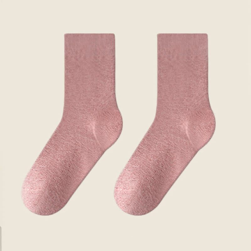 Soft Essential Oils Gel Heel Care Sleep Socks(3 Pairs) - Pink - EU38-44(US5-10) - image 9