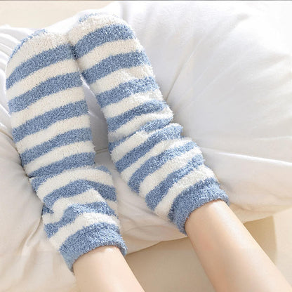 Wide stripes Sleep Socks(3 Pairs) - image 11