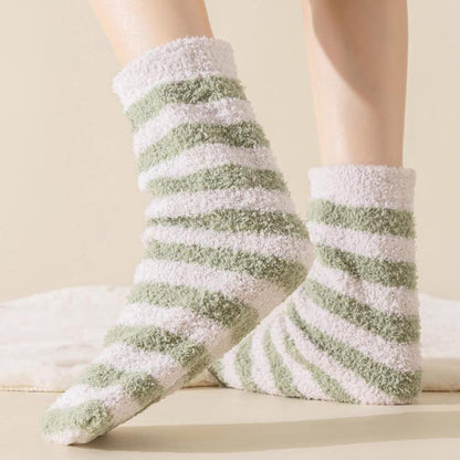 Wide stripes Sleep Socks(3 Pairs) - image 6