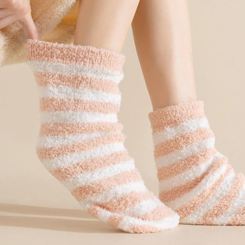 Wide stripes Sleep Socks(3 Pairs) - image 7