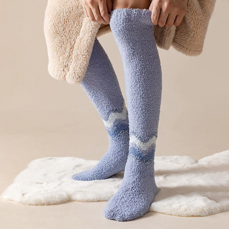 Knee High Cozy Sleep Socks(2 Pairs) - image 2