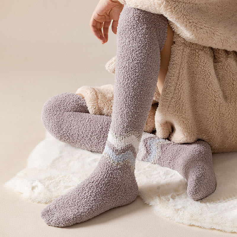 Knee High Cozy Sleep Socks(2 Pairs) - image 10