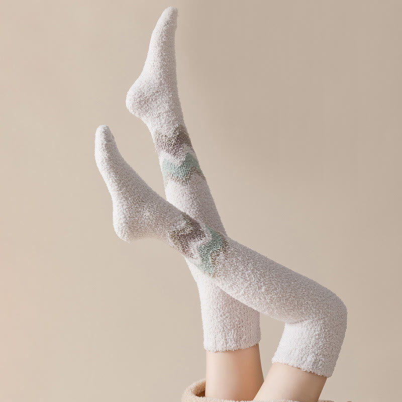 Knee High Cozy Sleep Socks(2 Pairs) - image 13