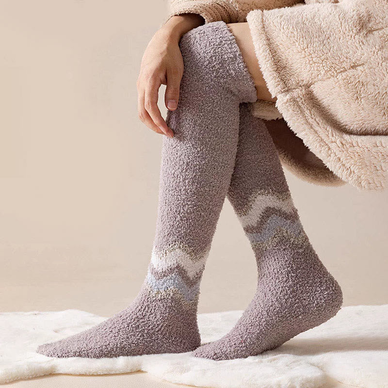 Knee High Cozy Sleep Socks(2 Pairs) - image 5