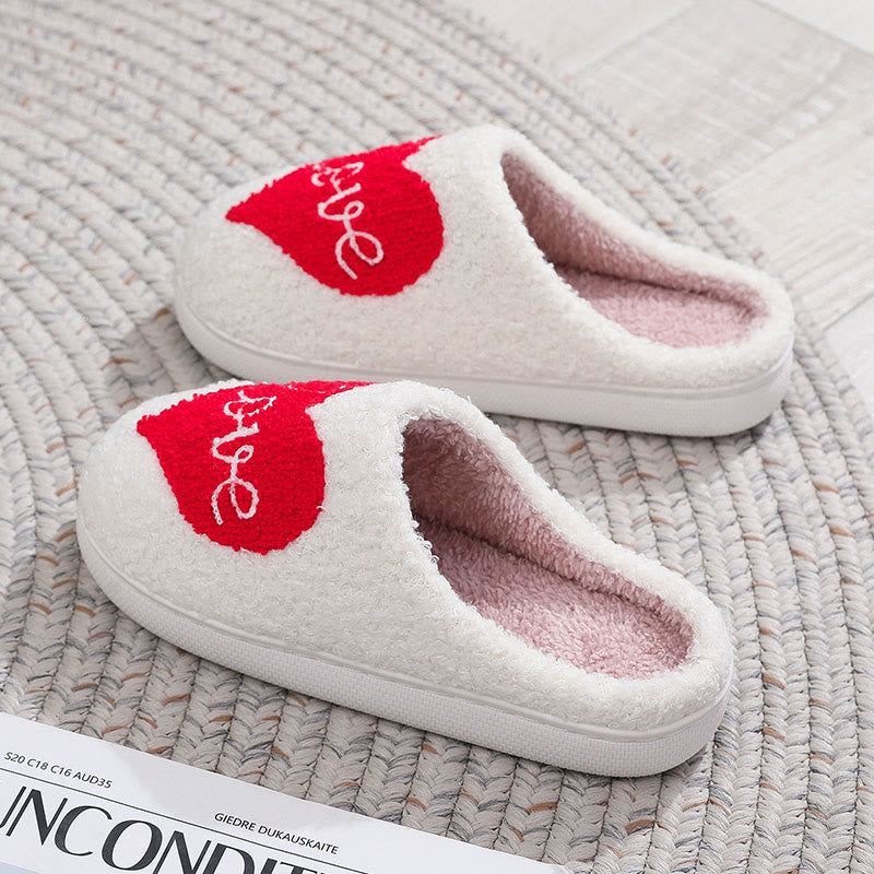 Plus Size Love Heart Slippers - image 6