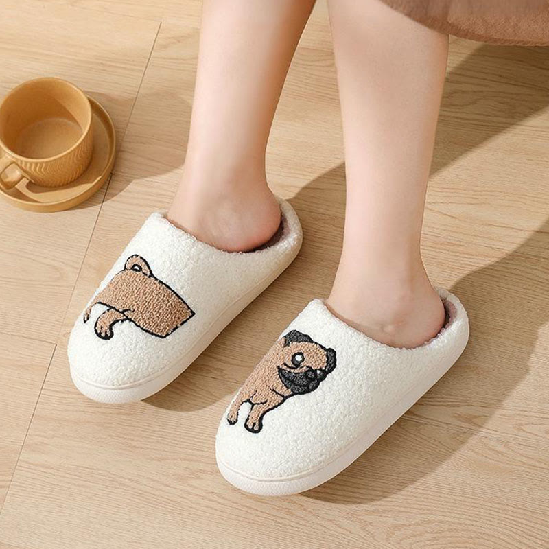 Plus Size Pug Slippers - image 3