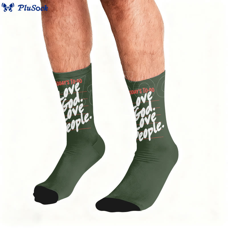 Thank You Jesus Quarter Socks - image 4