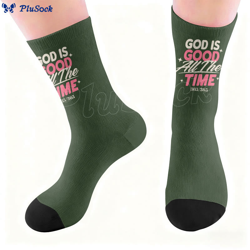 Thank You Jesus Quarter Socks - image 7