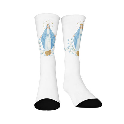 Jesus Quarter Socks - White(1 Pair) - EU37-44(US4-10) - image 9